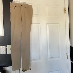 GARAGE beige jeans size 0